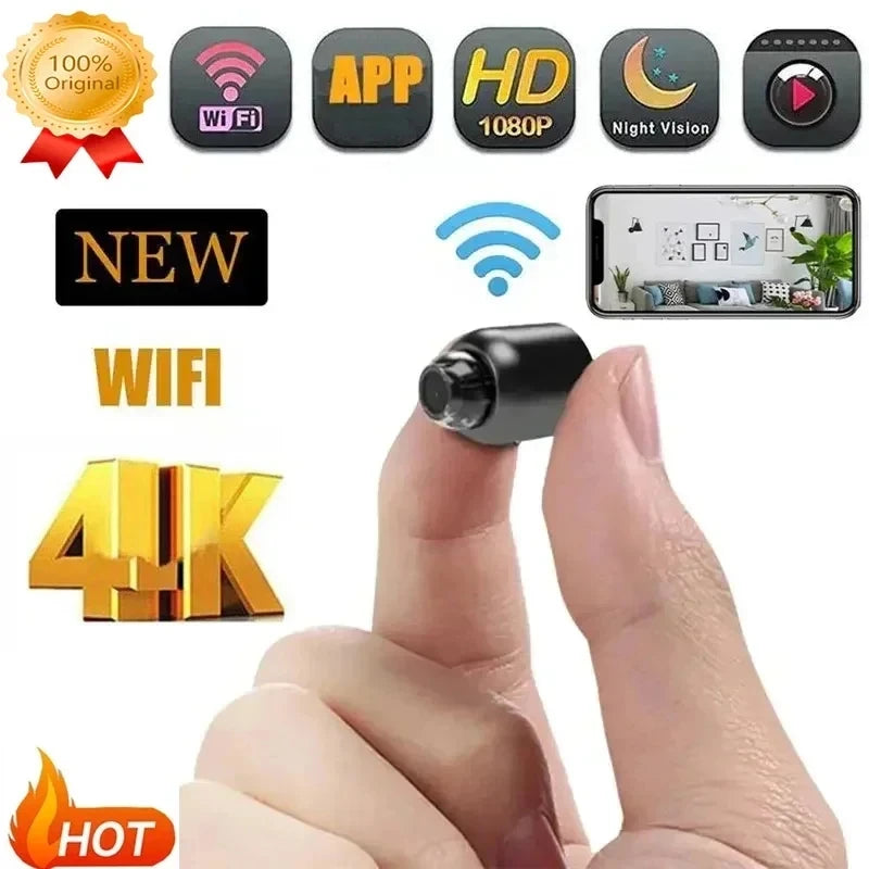 HD 1080P X5 Mini Camera Camera IP Camera Recorder Wireless WiFi Baby Monitor Indoor Safety Security Surveillance Night Vision