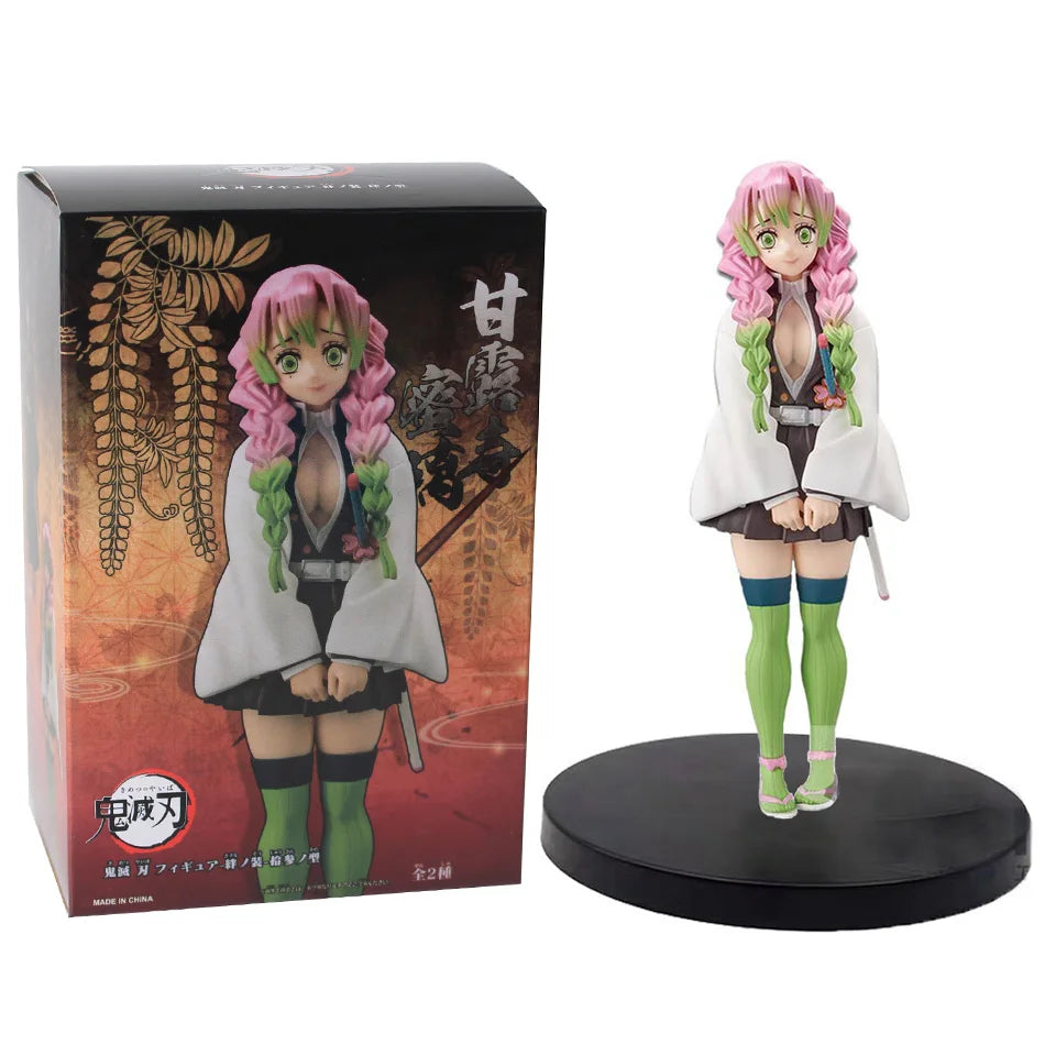 Hot Anime Demon Slayer Kimetsu no Yaiba Figure Kamado Tanjirou Action Figure Agatsuma Zenitsu Nezuko Warrior PVC Model Toys