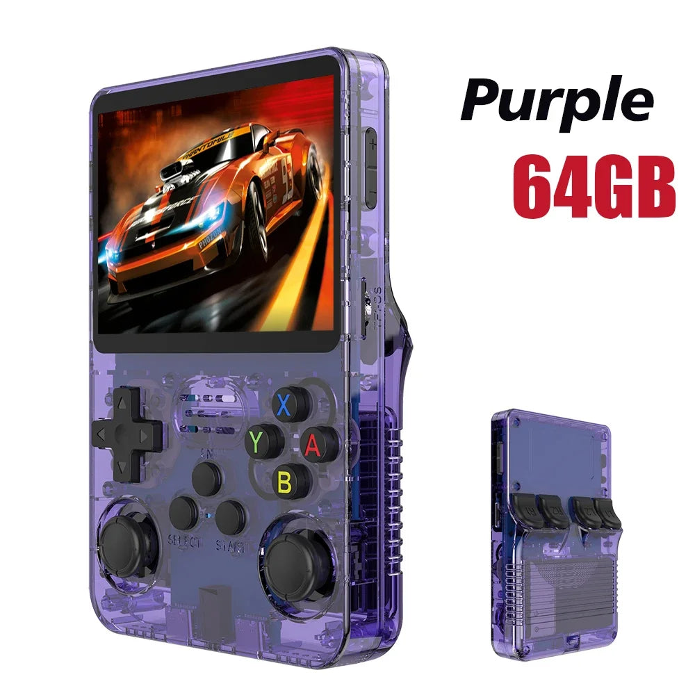 ARKOS 100% Original R36S Retro Handheld Game Console 3.5'' IPS,15000+ Games, Linux Portable Pocket Player, Back to School Gifts