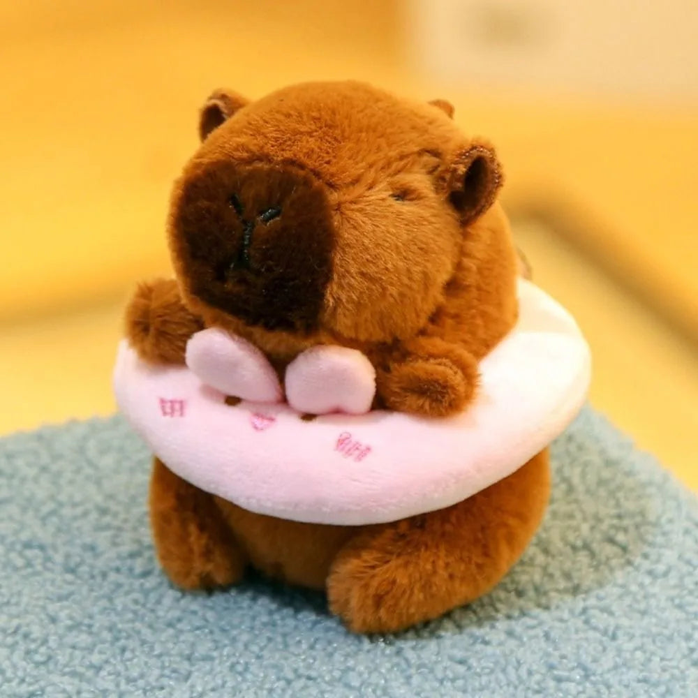 Cute Capybara Plush Toy Hoodie with Wings Simulation Doll Small Size Stuffed Animals Anime Fluffty Toy Birthday Party