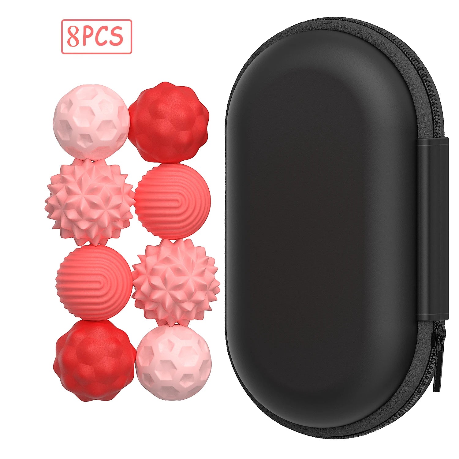 Silicone Magnetic Fidget Balls Fidget Toys Stress Balls for Adults Sensory Stone Travel Toys for Calming Autism and ADHD