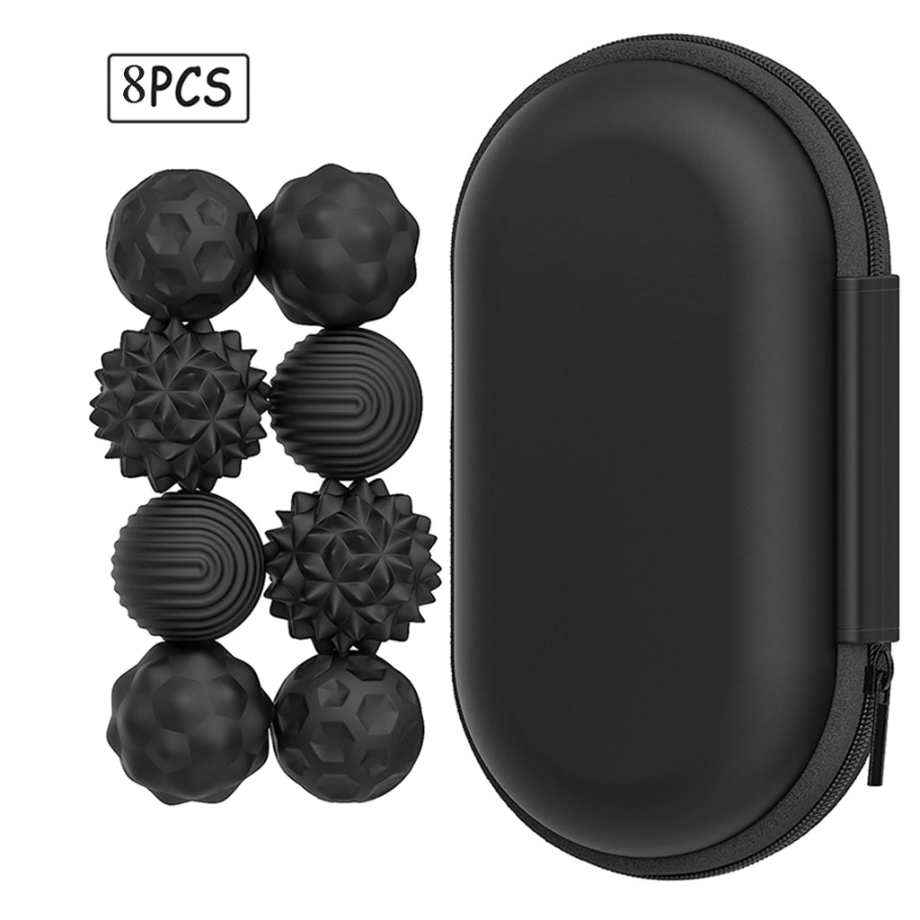 Silicone Magnetic Fidget Balls Fidget Toys Stress Balls for Adults Sensory Stone Travel Toys for Calming Autism and ADHD