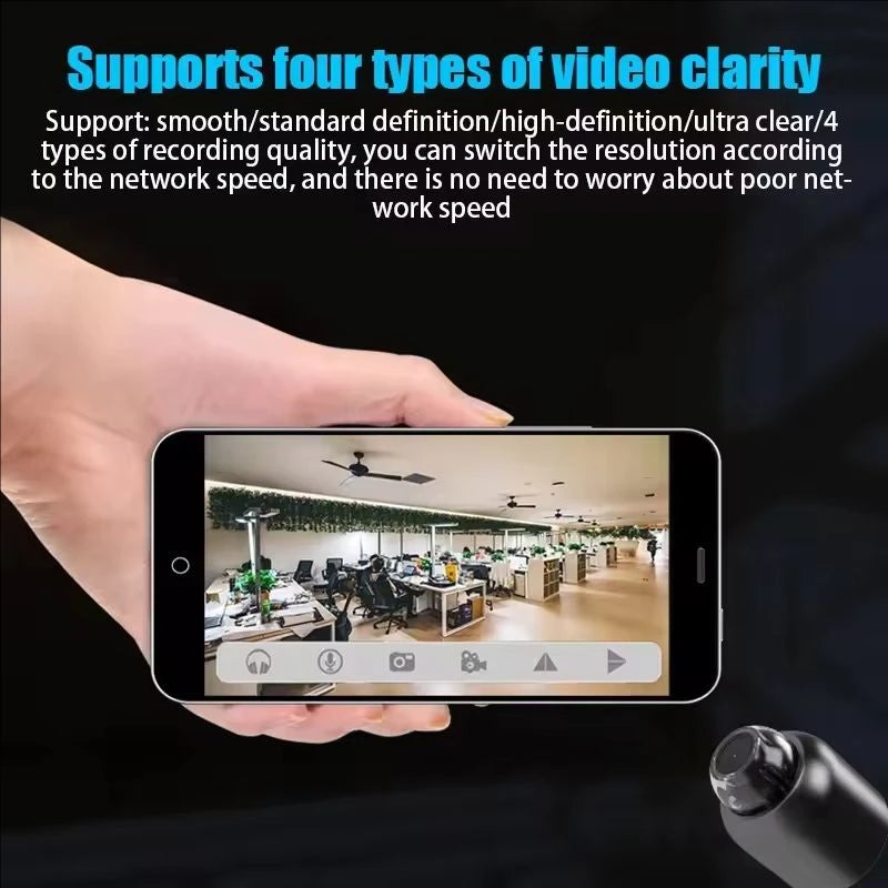 HD 1080P X5 Mini Camera Camera IP Camera Recorder Wireless WiFi Baby Monitor Indoor Safety Security Surveillance Night Vision