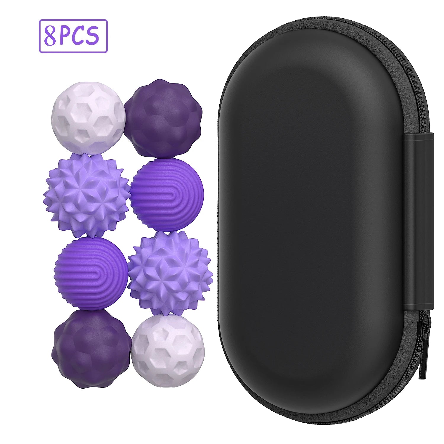 Silicone Magnetic Fidget Balls Fidget Toys Stress Balls for Adults Sensory Stone Travel Toys for Calming Autism and ADHD