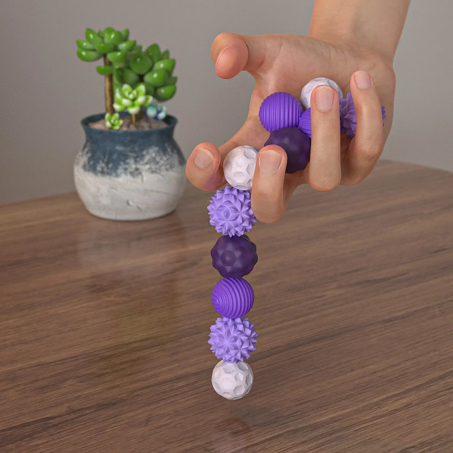 Silicone Magnetic Fidget Balls Fidget Toys Stress Balls for Adults Sensory Stone Travel Toys for Calming Autism and ADHD