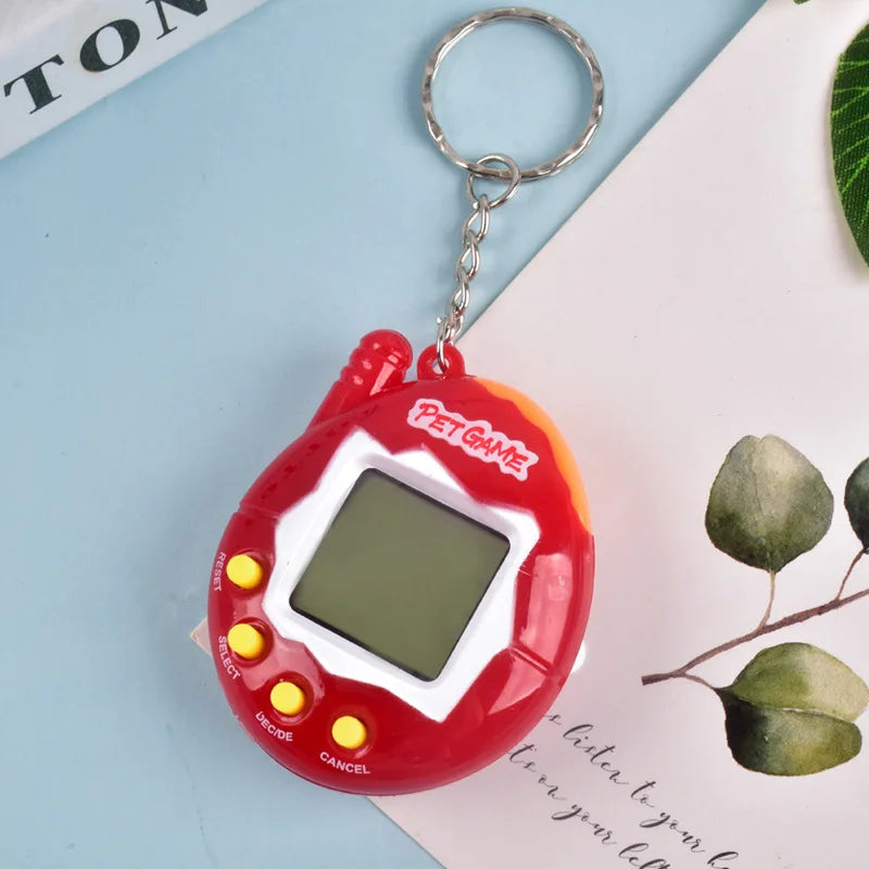 1PC Transparent Electronic Pets Nostalgic 168 Pets In One Virtual Cyber Digital Nostalgic Funny Toys Pixel Funny Play