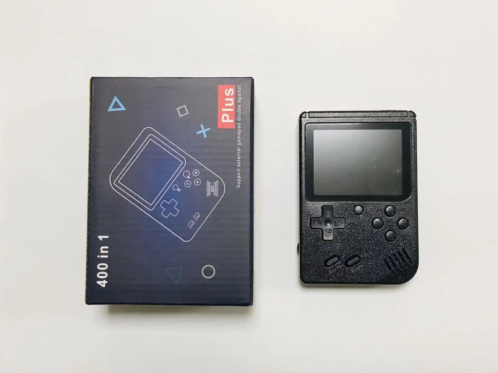 Red Retro Handheld Game Console for Kids  400 Classic Games  Rechargeable   TV-Connectable