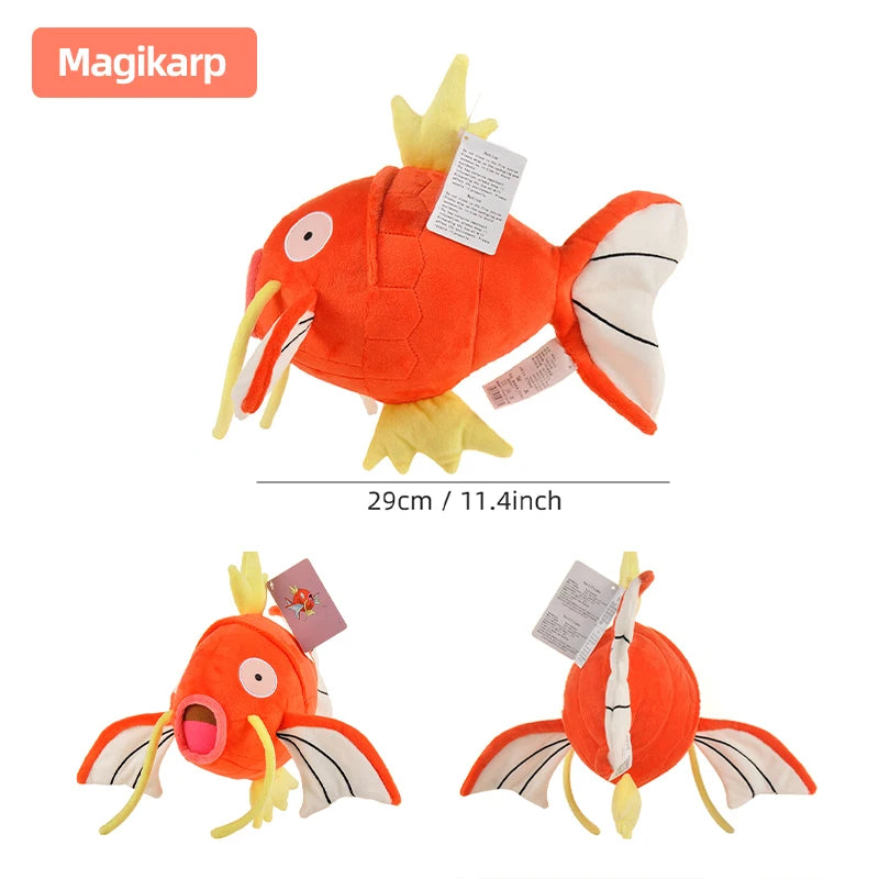 Pokemon Kawaii Pikachu Eevee Mew Charizard Stuffed Toys Cartoon&Cute Plush Doll Throw Pillow Christmas Halloween Day Gift