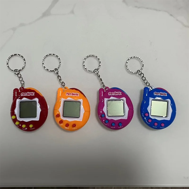 1PC Transparent Electronic Pets Nostalgic 168 Pets In One Virtual Cyber Digital Nostalgic Funny Toys Pixel Funny Play