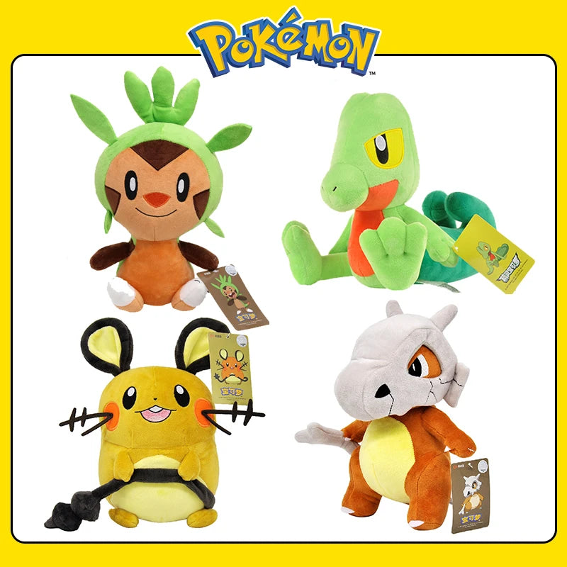 Pokemon Kawaii Pikachu Eevee Mew Charizard Stuffed Toys Cartoon&Cute Plush Doll Throw Pillow Christmas Halloween Day Gift