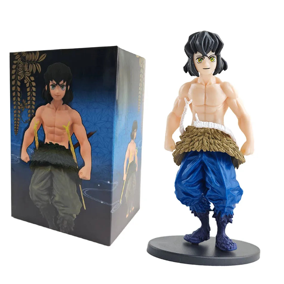 Hot Anime Demon Slayer Kimetsu no Yaiba Figure Kamado Tanjirou Action Figure Agatsuma Zenitsu Nezuko Warrior PVC Model Toys