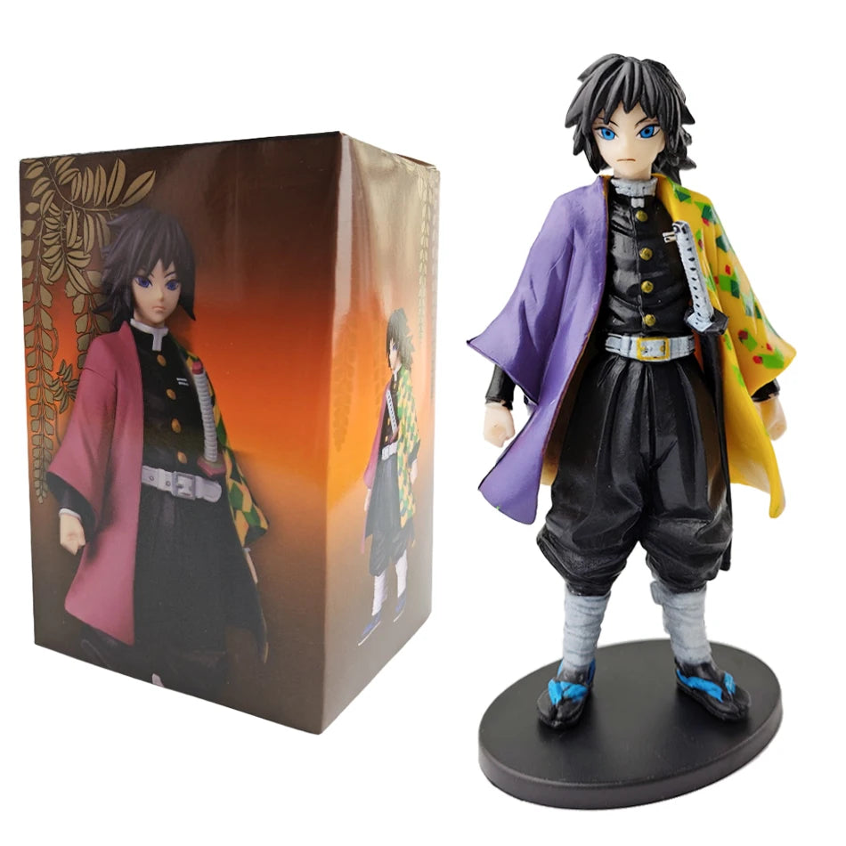 Hot Anime Demon Slayer Kimetsu no Yaiba Figure Kamado Tanjirou Action Figure Agatsuma Zenitsu Nezuko Warrior PVC Model Toys