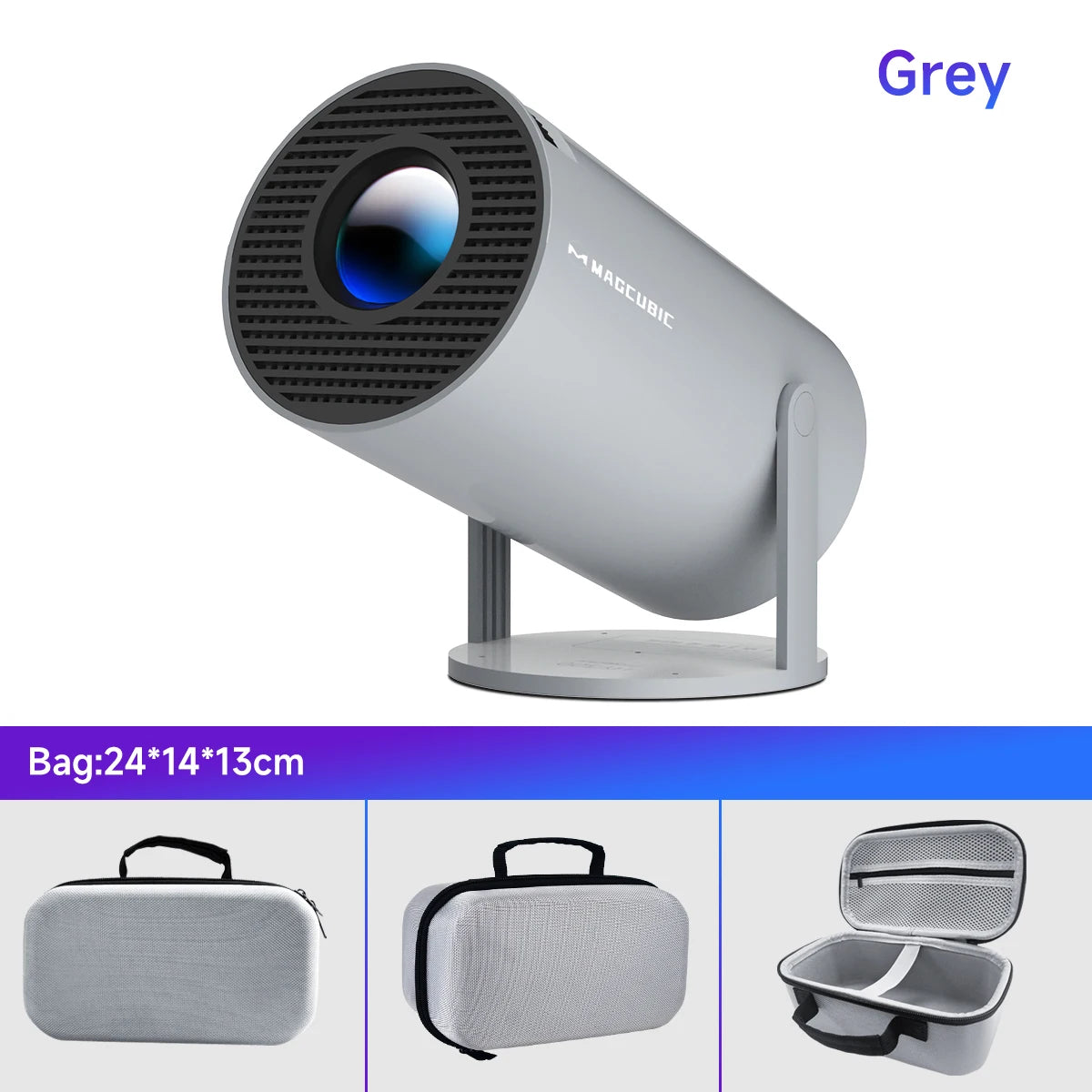 MAGCUBIC Projector HY300 PRO 8K Android 14 Dual Wifi6 290ANSI Allwinner H726 BT5.4 1080P 1280*720P Home Cinema Outdoor Projetor