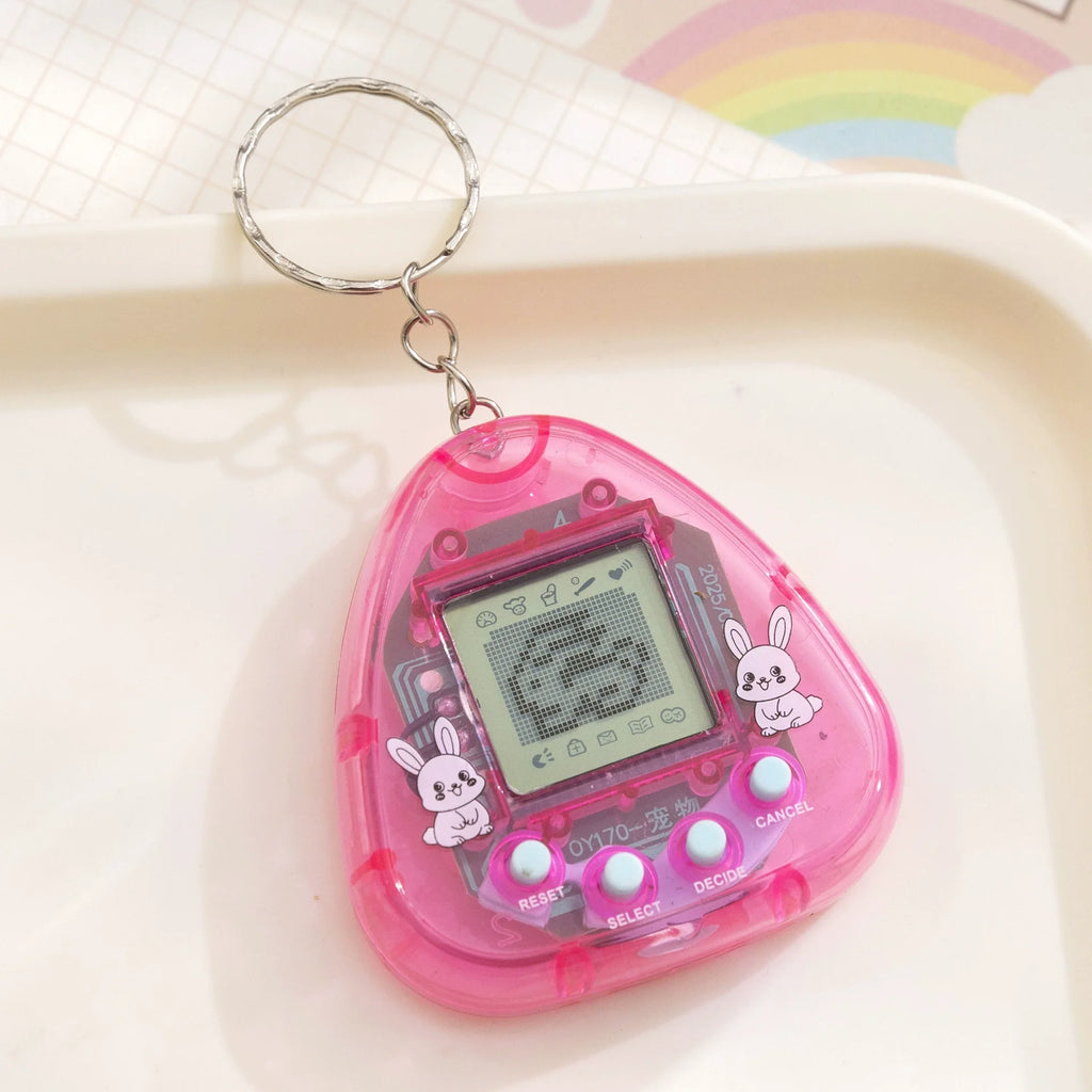 1PC Transparent Electronic Pets Nostalgic 168 Pets In One Virtual Cyber Digital Nostalgic Funny Toys Pixel Funny Play